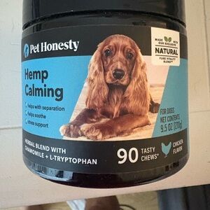 Hemp Calming Chews for Dogs - 90 Count